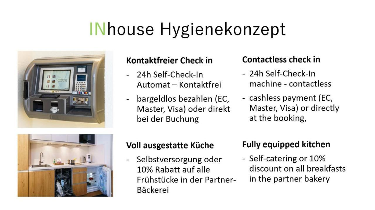 Inhouse - Wohnen Auf Zeit Aparthotel Инголщат Екстериор снимка