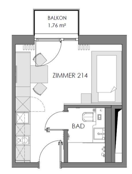 Inhouse - Wohnen Auf Zeit Aparthotel Инголщат Екстериор снимка